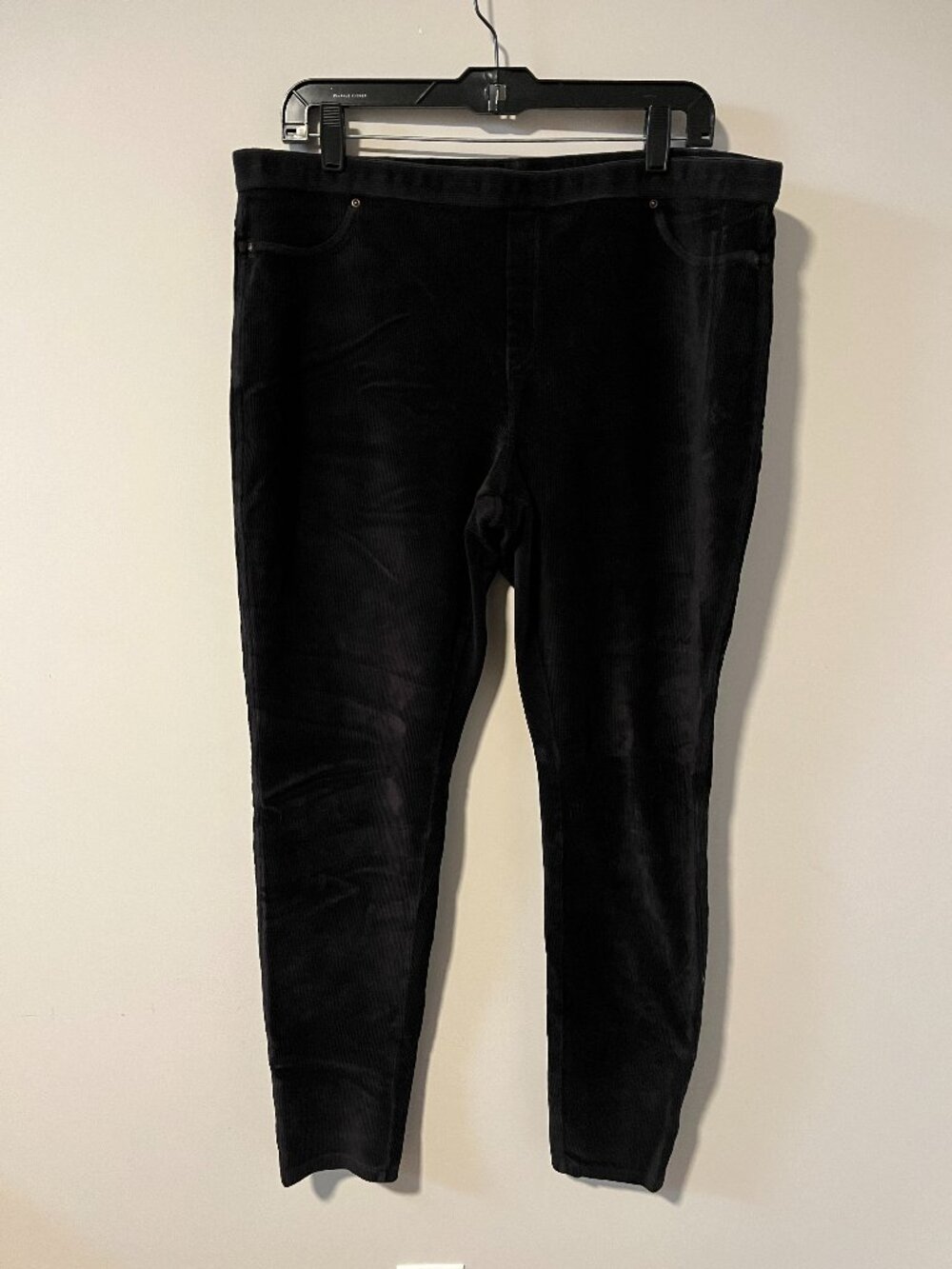 HUE XXL Corduroy Jegging Leggings - Black - Picture 3 of 10